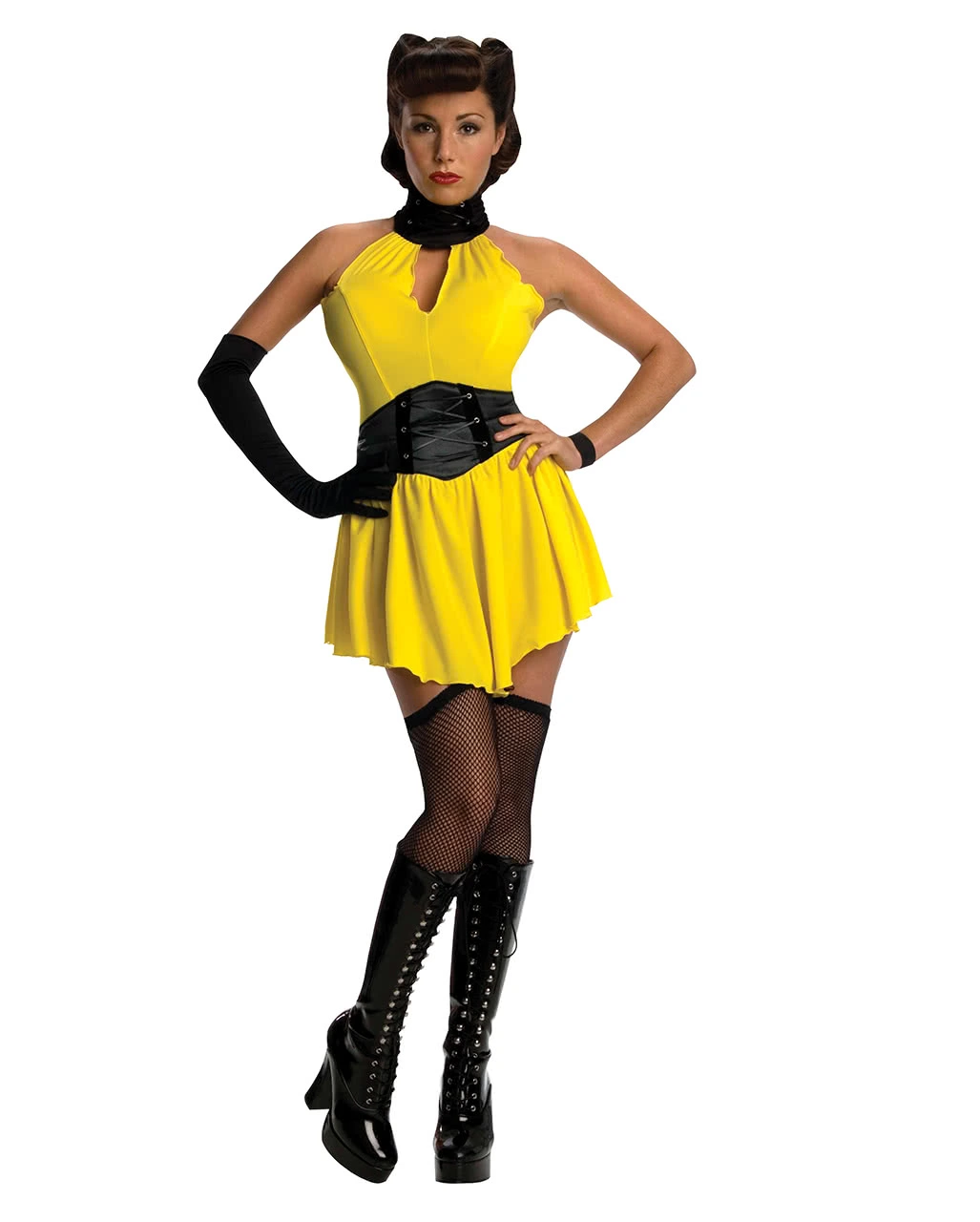 5-tlg. Sally Jupiter Watchmen Kostüm 1 5-tlg. Sally Jupiter Watchmen Kostüm