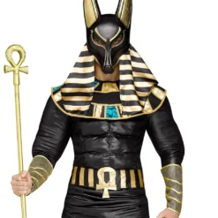 Anubis Herrenkostüm -Grusel Kostuem Welt anubis herrenkostuem aegypter karnevals kostuem faschings kostuem aegyptisch anubis costume 25805 3
