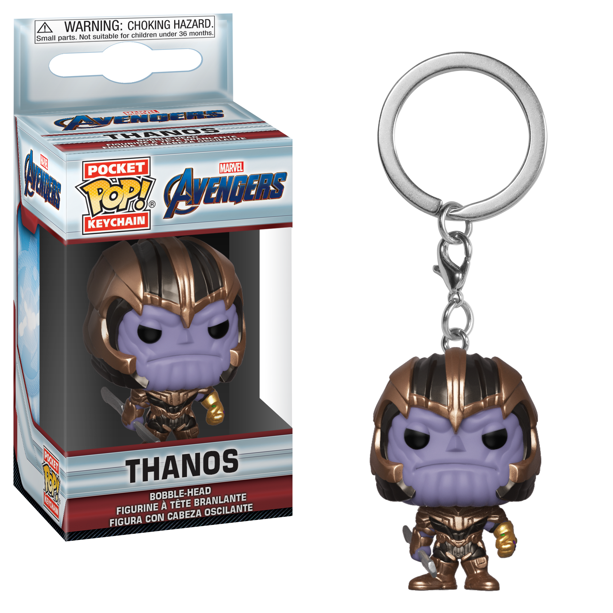 Avengers Endgame - Thanos Funko POP! Keychain 1 Avengers Endgame - Thanos Funko POP! Keychain