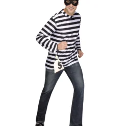 Bankräuber Kostüm Für Herren