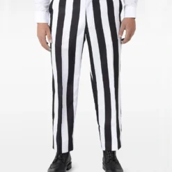 Beetlejuice Anzug - Suitmeister -Grusel Kostuem Welt beetlejuice anzug suitmeister opposuits anzug beetlejuice kostuem anzug beetlejuice verkleidung gestreifter anzug 54381