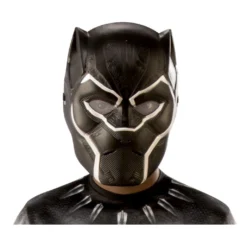 Black Panther Halbmaske Für Kinder