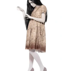 Böser Geist Damenkostüm Mit Perücke -Grusel Kostuem Welt boeser geist damenkostuem halloween kostuem evil spirit costume 36900 4