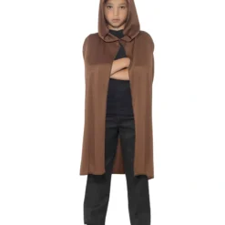 Kapuzenumhang Für Kinder Braun