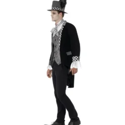 Dark Hatter Kostüm Deluxe -Grusel Kostuem Welt dark hatter kostuem deluxe dunkler hutmacher halloween kostuem alice in horrorland 26819 3