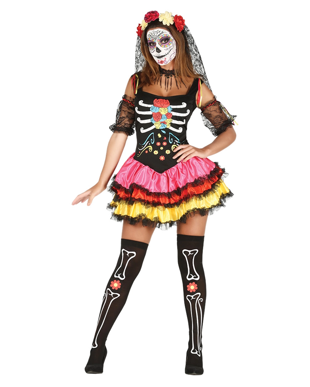 Day Of The Dead Catrina Kostüm 1 Day Of The Dead Catrina Kostüm