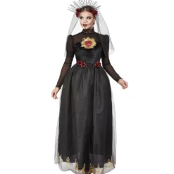 Day Of The Dead Sacred Heart Bride Damen Kostüm