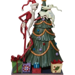 Decking The Halls - Santa Jack & Zero Figur 25cm