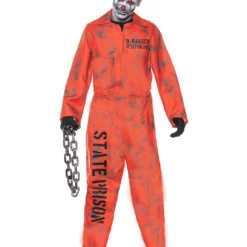 Deranged Sträflings Kostüm