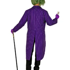 Evil Joker Clown Frack -Grusel Kostuem Welt evil joker clown frack evil joker tailcoat halloween kostuem joker kostuem 52043 03