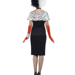 Evil Madame Kostüm -Grusel Kostuem Welt evil madame kostuem dalmatiner verkleidung frauen boese hundedame kostuem 21037 3