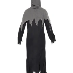 Gruselige Grim Reaper Robe -Grusel Kostuem Welt fetzen zombie kostuem gevatter tod verkleidung halloween reaper kostuem 21034 4