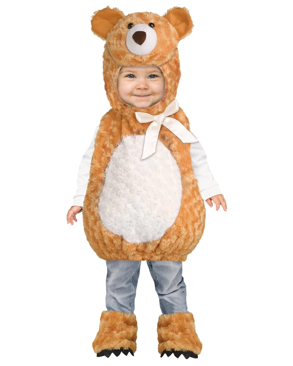 Fluffy Teddy Bär Babykostüm 1 Fluffy Teddy Bär Babykostüm