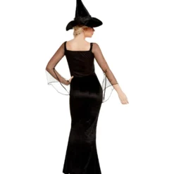 Glamorous Witch Hexenkostüm Schwarz Für Damen -Grusel Kostuem Welt glamorous witch kostuem glamour hexe kostuem halloween witch costume 37298 3