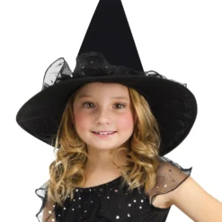 Glitter Hexe Kinderkostüm 6 Glitter Hexe Kinderkostüm -Grusel Kostuem Welt glitzer hexe halloween kinderkostuem glitter hexe maedchenkostuem maerchenkostuem glitter witch child costume 21078 3