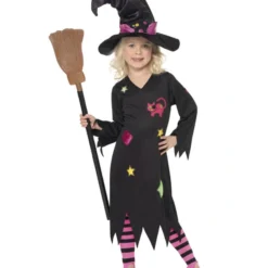 Süße Hexe Kleinkinderkostüm