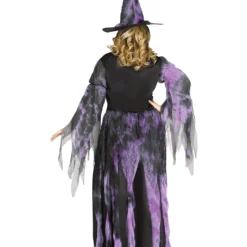 Starlight Hexen Kostüm 7 Starlight Hexen Kostüm -Grusel Kostuem Welt hexen damenkostuem edle zauberin verkleidung fuer frauen hexen kostuemkleid fuer halloween 28323 d