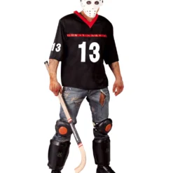 Hockey Spieler Kostüm Mit Maske