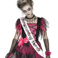 Homecoming Zombie Queen Kostüm -Grusel Kostuem Welt homecoming zombie queen kostuem zombie queen kinderkostuem 37622 3