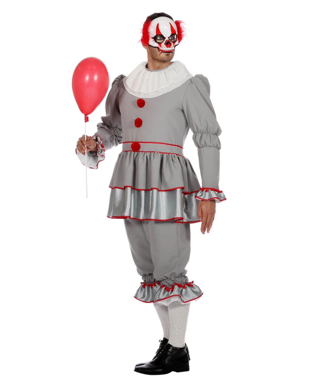 Horror Clown Herren Kostüm 2 Horror Clown Herren Kostüm – Bild 2