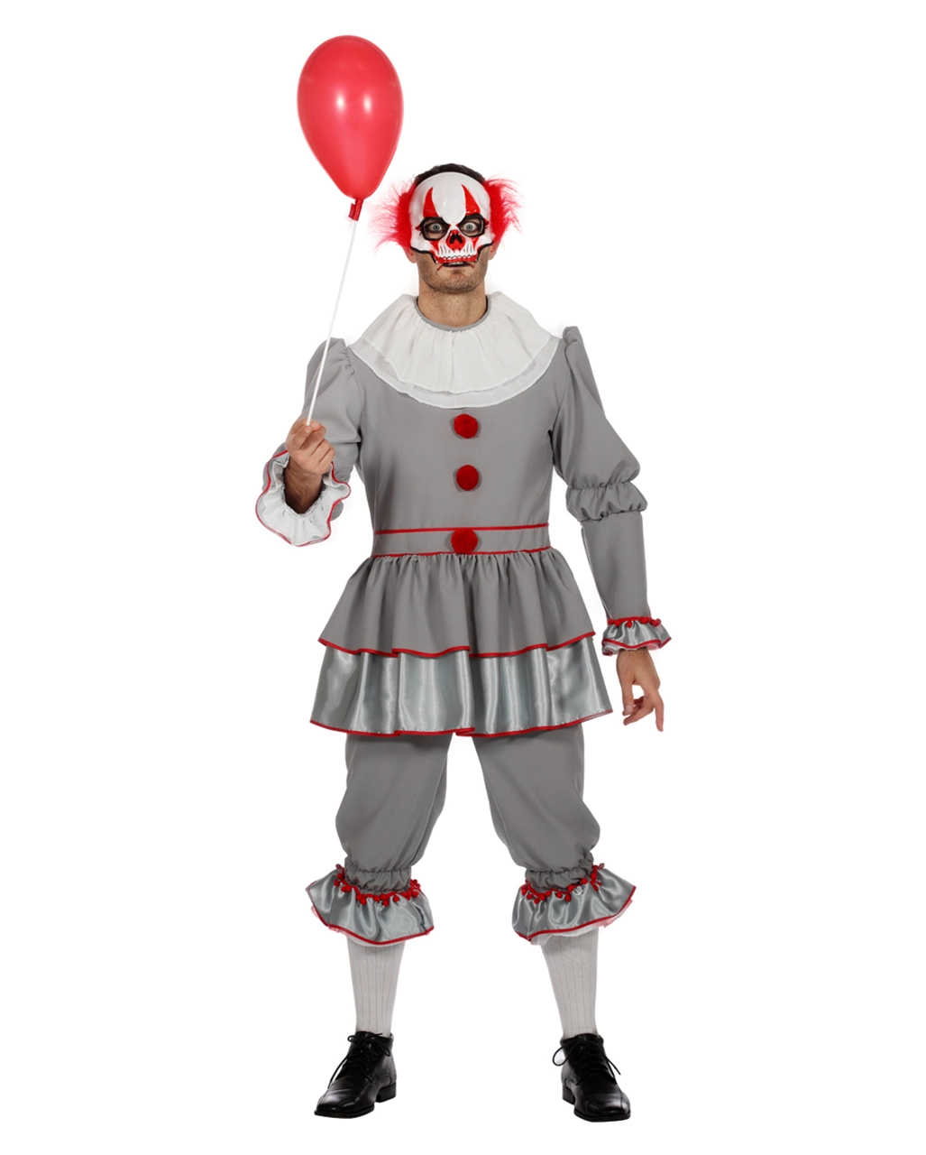 Horror Clown Herren Kostüm 1 Horror Clown Herren Kostüm