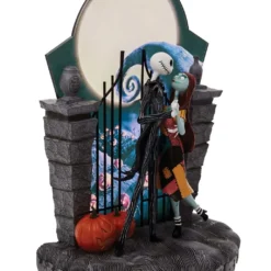 Jack & Sally Am Tor Figur Mit LED 22cm -Grusel Kostuem Welt jack and sally am tor figur mit led disney showcase collection jack and sally figur nightmare before christmas figure 53459 3