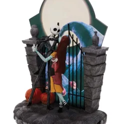 Jack & Sally Am Tor Figur Mit LED 22cm -Grusel Kostuem Welt jack and sally am tor figur mit led disney showcase collection jack and sally figur nightmare before christmas figure 53459 4
