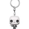 Jack Skellington NBC Metallic Schlüsselanhänger Funko Pocket POP!