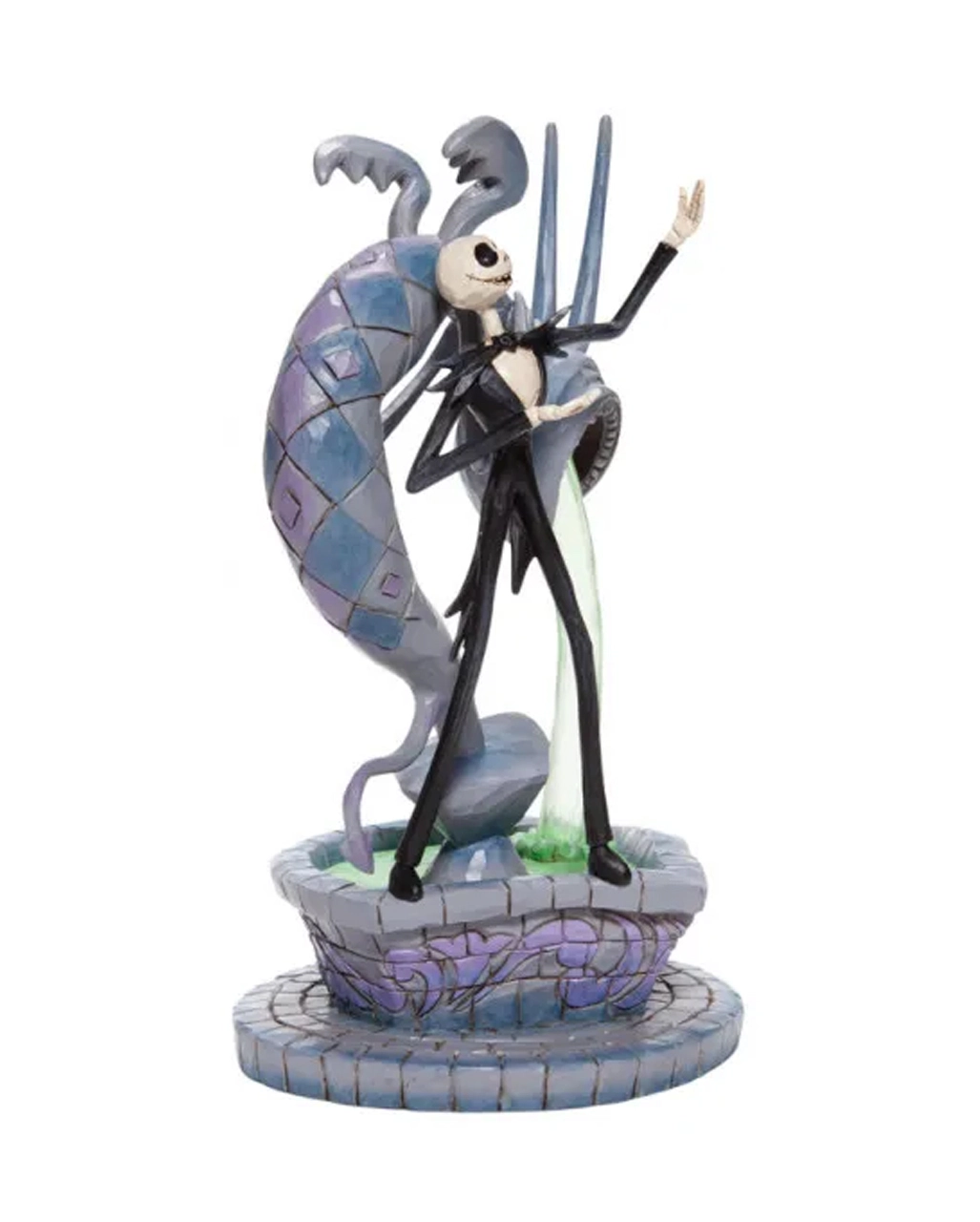 Jack Skellington Am Brunnen Figur 24cm 2 Jack Skellington Am Brunnen Figur 24cm – Bild 2