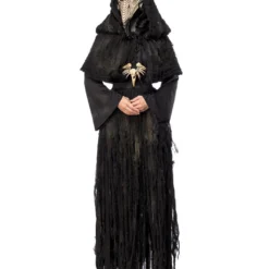 Lady Pest Doktor Damenkostüm Mit Schnabelmaske