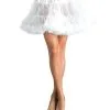Leg Avenue Petticoat Weiß