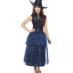 Mitternachtshexe Mary Deluxe Kostüm