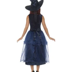 Mitternachtshexe Mary Deluxe Kostüm -Grusel Kostuem Welt mitternachtshexe mary deluxe kostuem walpurgisnacht verkleidung halloween hexen verkleidung 29113 3