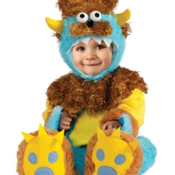 Monster Krümel Kleinkinderkostüm