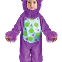 Lila Monster Babykostüm Für Halloween & Karneval