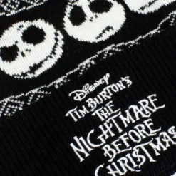 Nightmare Before Christmas Basic Snow Beanie 6 Nightmare Before Christmas Basic Snow Beanie -Grusel Kostuem Welt nightmare before christmas basic snow beanie mit bommel nightmare before christmas fanartikel jack skellington fanartikel jack skellington merchandise 54452 2