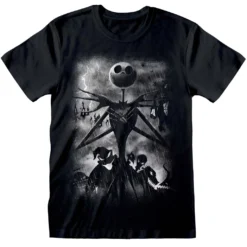 Nightmare Before Christmas Stormy Skies T-Shirt