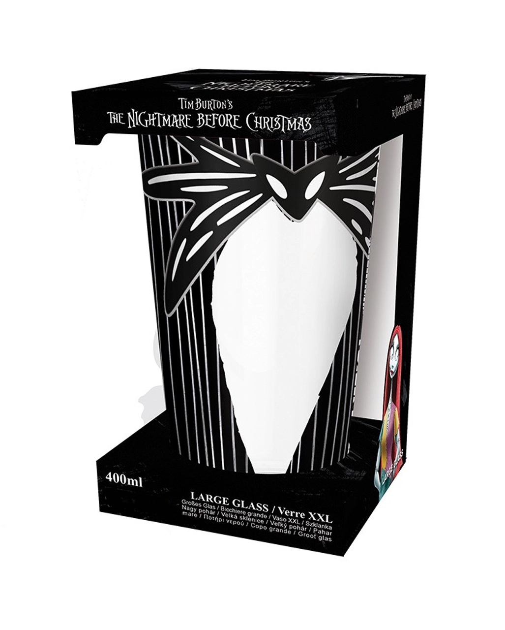 Nightmare Before Christmas Jack Skellington Glas 3 Nightmare Before Christmas Jack Skellington Glas – Bild 3