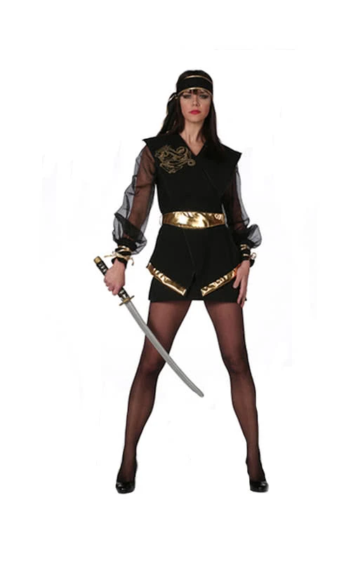 Ninja Dragon Damenkostüm Plus Size 1 Ninja Dragon Damenkostüm Plus Size