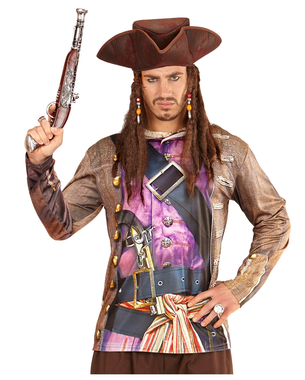 Piraten Shirt Longsleeve 2 Piraten Shirt Longsleeve – Bild 2