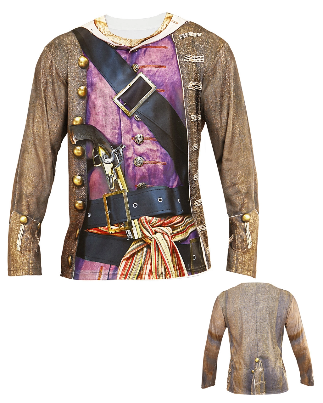 Piraten Shirt Longsleeve 4 Piraten Shirt Longsleeve – Bild 4