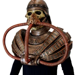 Post Apocalyptische Krieger Maske Mit Brustpanzer