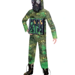 Quarantäne Zombie Alien Kinderkostüm