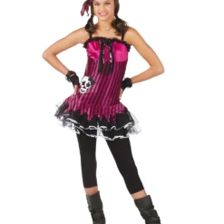 Rocking Skull Seeräuberin Kostüm