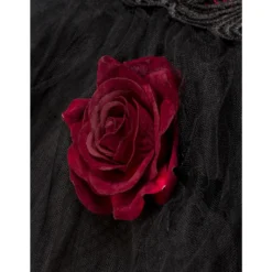 Rose Devil Kostüm Mit Flügel -Grusel Kostuem Welt rose devil damenkostuem mit fluegel rose devil costueme with wings gothic teufelin kostuem 54458 03