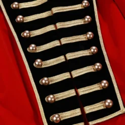 Rote Military Jacke Mit Goldborte -Grusel Kostuem Welt rote military jacke mit goldborte red military jacket with gold trim dompteurs jacke 54461 07