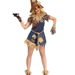 Scary Crow Damen Kostüm