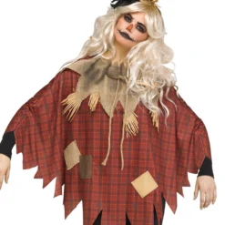 Scary Crow Poncho One Size
