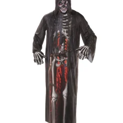 Grim Reaper Robe Mit Fotodruck