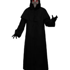 Schwarze Horror Robe Für Erwachsene